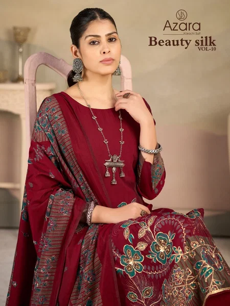 Beauty Silk 10 By Azara Modal Bulk Designer Salwar Suits Orders In India
